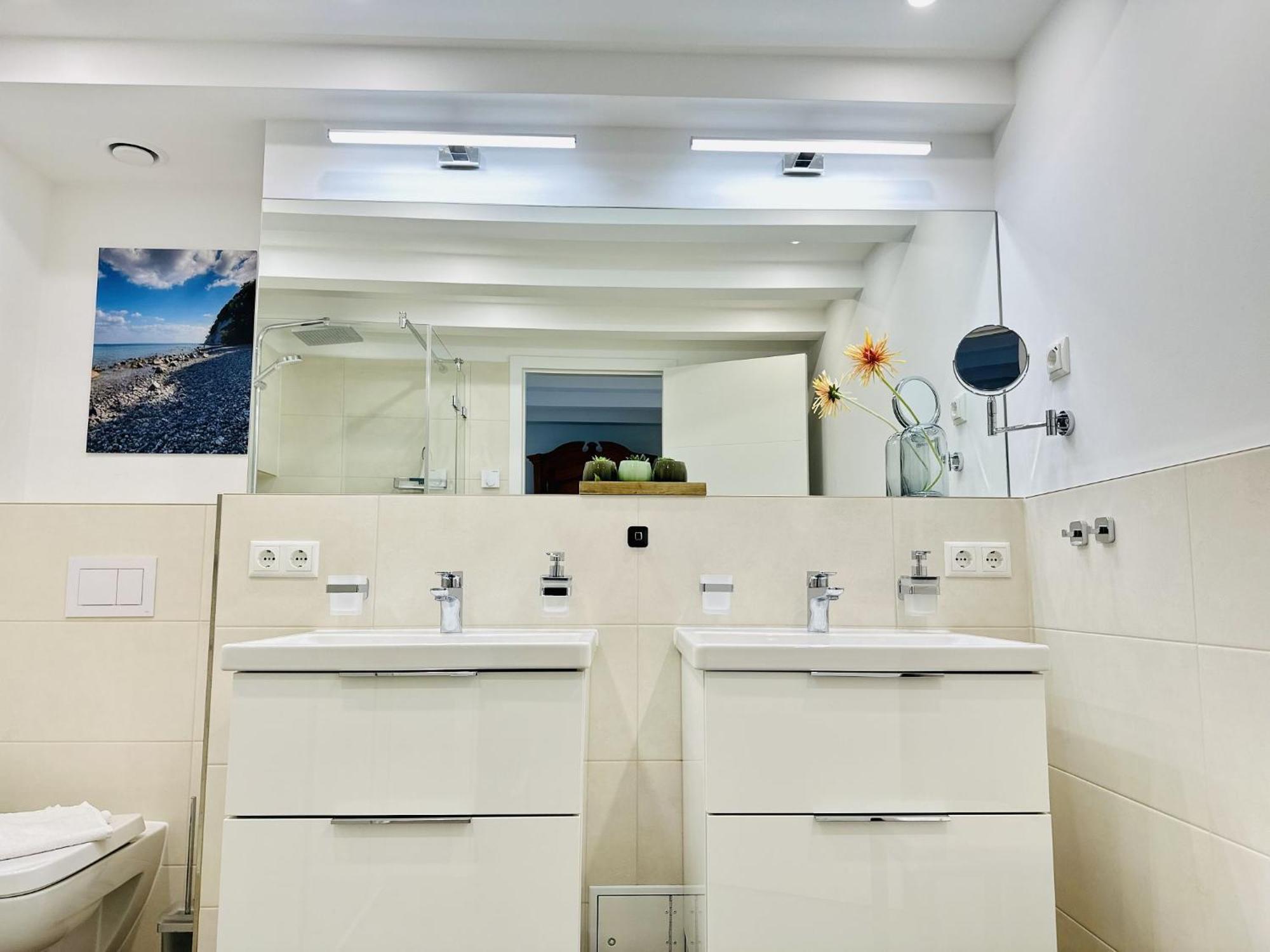 Ferienwohnung Kiek In Im Haus Wittow Prora Binz Buitenkant foto